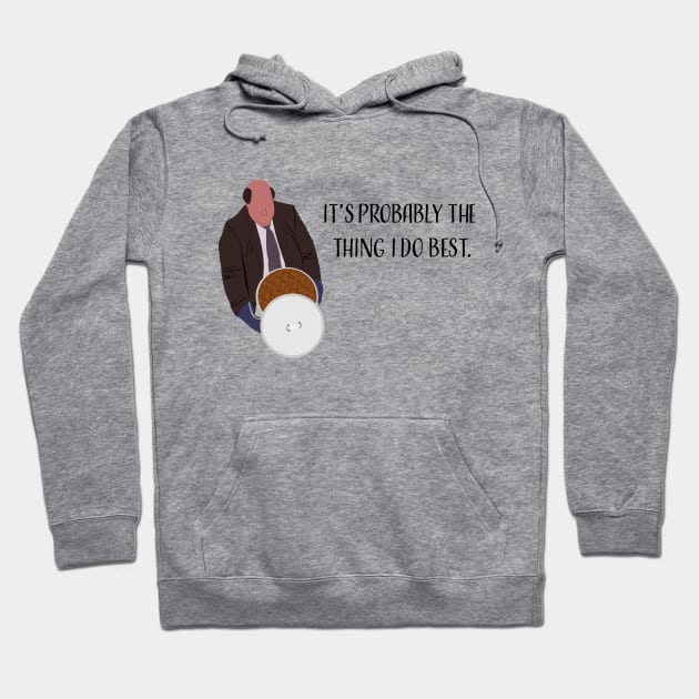 The Office "Kevin's Chili" Quote Hoodie by Design Garden
